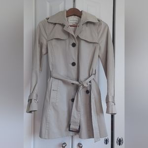 Banana Republic STYLISH belted trench coat BEGIE XS